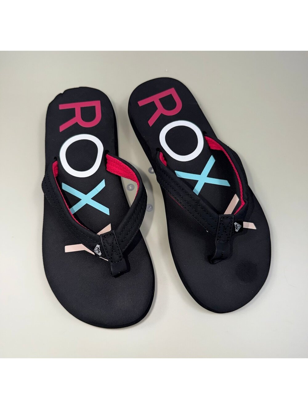 Roxy Vista III Flip Flops Girls Size 5